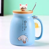 kitten coffee ceramic mugs