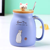 kitten coffee ceramic mugs