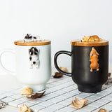 3D Corgi French Bulldog Ceramic Mugs