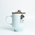 3D Corgi French Bulldog Ceramic Mugs
