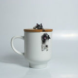 3D Corgi French Bulldog Ceramic Mugs