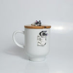 3D Corgi French Bulldog Ceramic Mugs