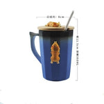 3D Corgi French Bulldog Ceramic Mugs