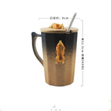 3D Corgi French Bulldog Ceramic Mugs