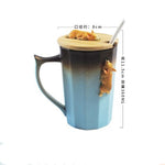 3D Corgi French Bulldog Ceramic Mugs
