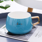 High Quality Large Letter Ceramic Coffee Mug