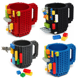 Coffee Mug Build-On Brick