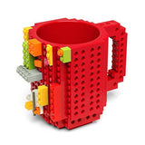 Coffee Mug Build-On Brick