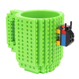 Coffee Mug Build-On Brick